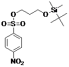 3-[[(1,1-Dimethylethyl)dimethylsilyl]oxy]-1-propanol, 4-nitrobenzenesulfonate